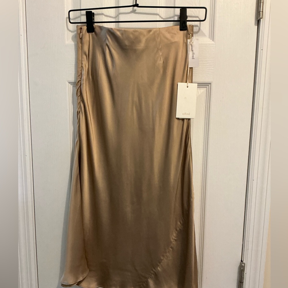 Wilfred Elegant Tan Skirt - Picture 7 of 8